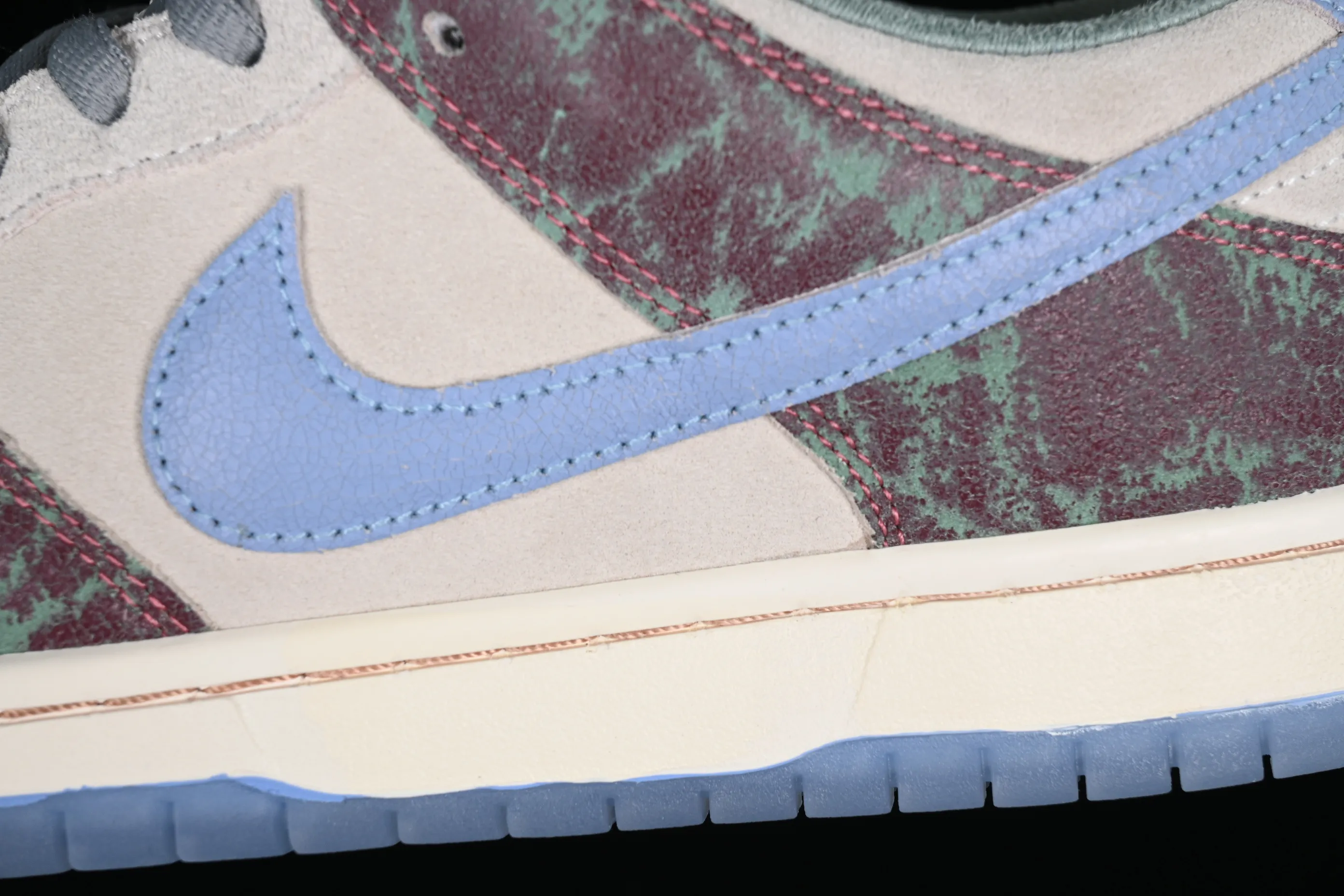 All categories Nk SB Dunk Series Nk SB Dunk Low low-top sneakers Y version Crenshaw Skate Club x Nk SB Dunk Low joint model SB low-top sports and leisure sneakers FN4193-100